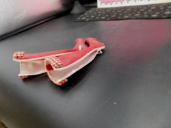 tonner red boots check zip